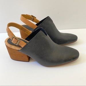 KORKS Rayleigh Mule Block Heel Ankle Boots 7.5 Like new